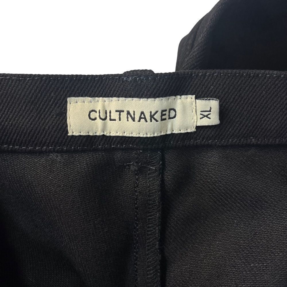 NEW CULTNAKED Denim Killa Trousers Noir Black Size XL - Picture 9 of 13